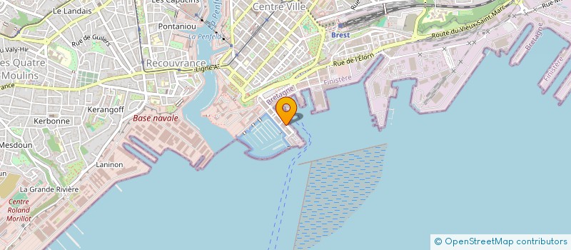 localisation de l'entreprise SOCIETE JURIMO  BREST