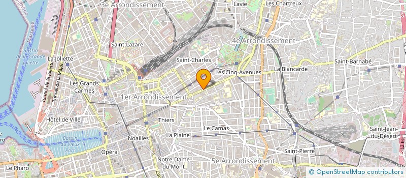 localisation de l'entreprise SOCIETE JUS ELECTRONIQUE à MARSEILLE