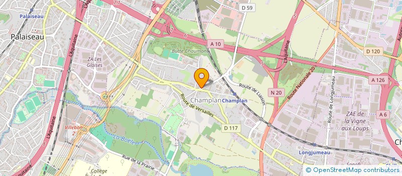 localisation de l'entreprise SOCIETE JVLEC à CHAMPLAN