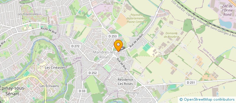 localisation de l'entreprise SOCIETE KANE TRANSPORT  MANDRES-LES-ROSES