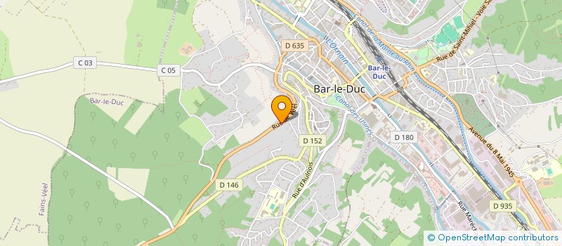 localisation de l'entreprise SOCIETE KANNENGIESSER à BAR-LE-DUC