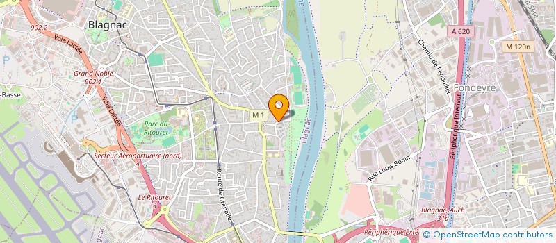 localisation de l'entreprise SOCIETE KEOLIA à BLAGNAC
