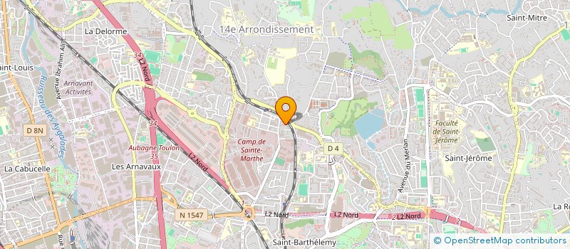 localisation de l'entreprise SOCIETE KHEZAMI à MARSEILLE