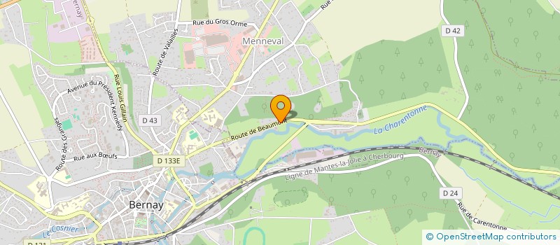 localisation de l'entreprise SOCIETE KILIC à MENNEVAL