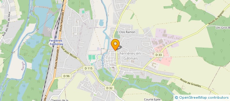 localisation de l'entreprise SOCIETE KILOO à FERRIERES-EN-GATINAIS