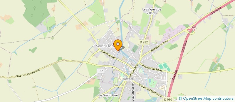 localisation de l'entreprise SOCIETE KOLOS FREDERIC à SAINT-FLORENTIN
