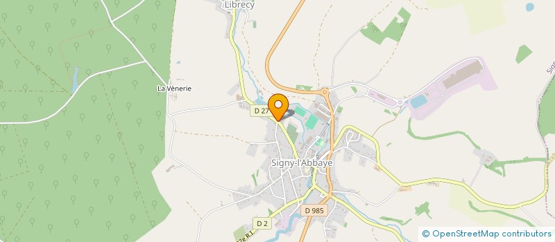 localisation de l'entreprise SOCIETE KRAWIEC ANDRE  SIGNY-L'ABBAYE