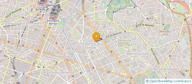 localisation de l'entreprise SOCIETE L.A.M.  PARIS
