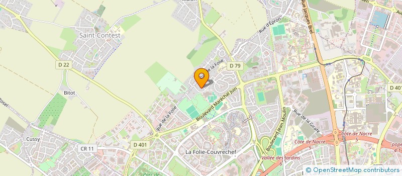 localisation de l'entreprise SOCIETE L'ANIMALIERE DE NORMANDIE à CAEN
