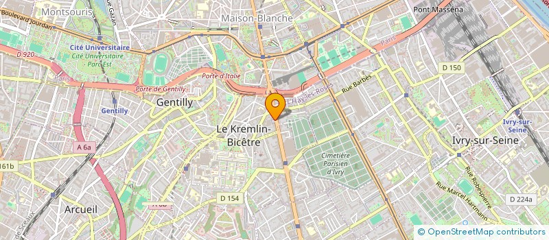 localisation de l'entreprise SOCIETE L'AVENTURE à LE KREMLIN-BICETRE