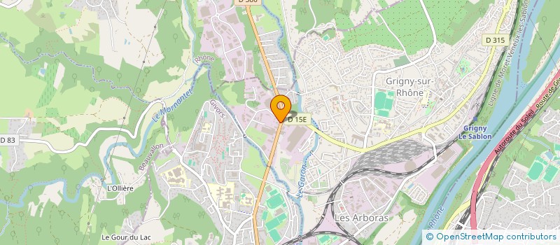 localisation de l'entreprise SOCIETE L ET F PINTO SARL  GRIGNY