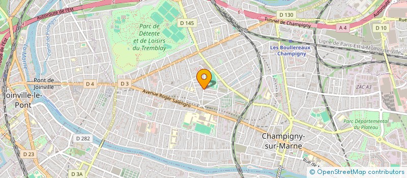 localisation de l'entreprise SOCIETE L ETOILE MEDICALE à CHAMPIGNY-SUR-MARNE