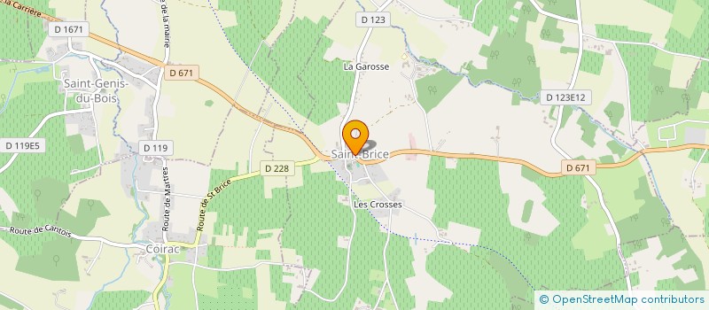 localisation de l'entreprise SOCIETE L'EVEIL  ST MARTIN DU PUY