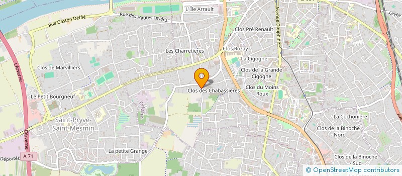 localisation de l'entreprise SOCIETE L'INDIEN à ORLEANS
