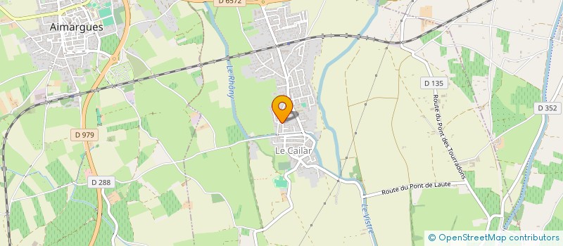 localisation de l'entreprise SOCIETE L.M.R.  LE CAILAR