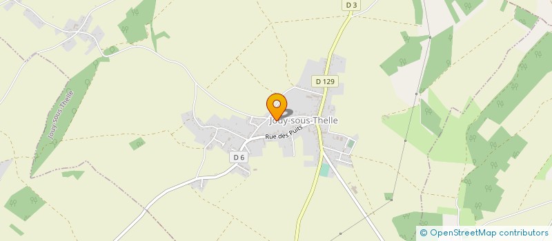 localisation de l'entreprise SOCIETE L. MEZIERES à JOUY-SOUS-THELLE