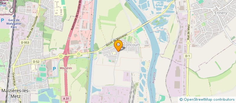 localisation de l'entreprise SOCIETE L'OR BLEU RECUPERATION & TRAITEMENT DES EAUX  HAUCONCOURT