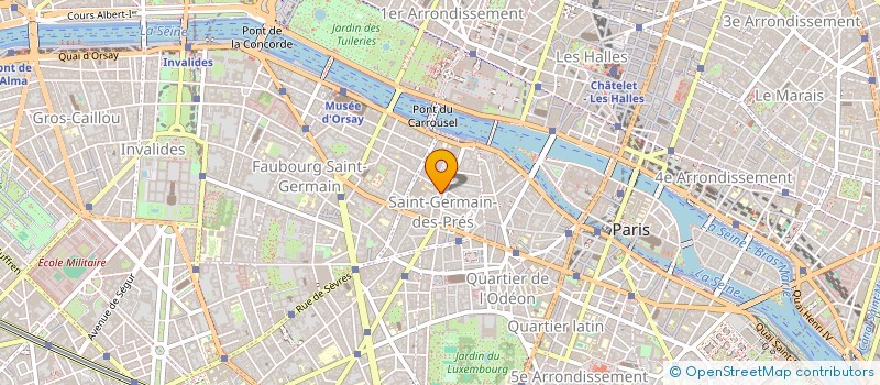 localisation de l'entreprise SOCIETE LA BROCHERIE  PARIS