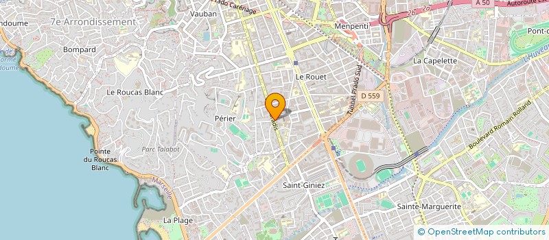 localisation de l'entreprise SOCIETE LA CIOTAT LE PIN DE LA FADE à MARSEILLE