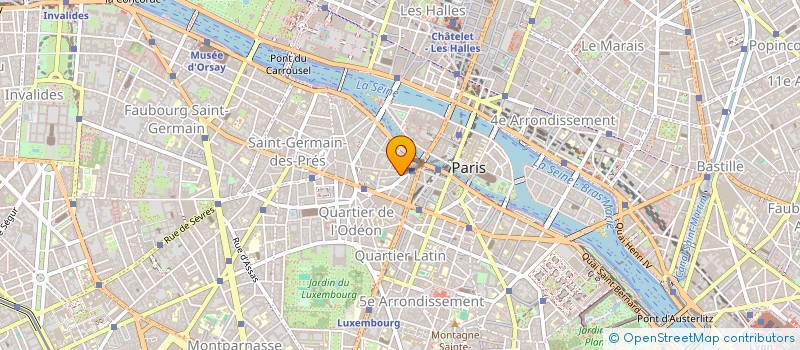 localisation de l'entreprise SOCIETE LA COTE BASQUE  PARIS