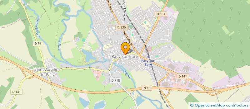 localisation de l'entreprise SOCIETE LA GONDOLE  PACY-SUR-EURE