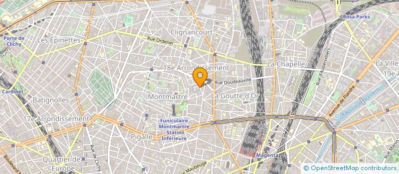 localisation de l'entreprise SOCIETE LA HAUTE COUTURE DE VOS MURS à PARIS