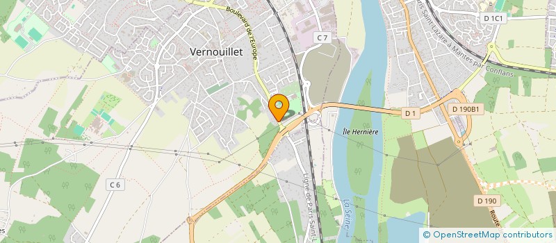 localisation de l'entreprise SOCIETE LA JONQUE à VERNOUILLET