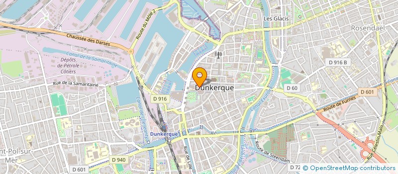 localisation de l'entreprise SOCIETE LA NOUVELLE ROYALE à DUNKERQUE