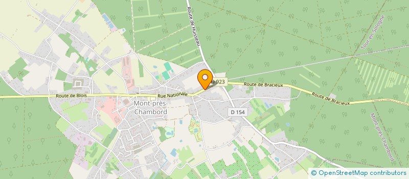 localisation de l'entreprise SOCIETE LA PATRIOTE  MONT-PRES-CHAMBORD