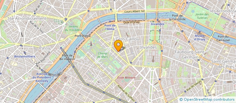 localisation de l'entreprise SOCIETE LA ROCHE PONTOISE  PARIS