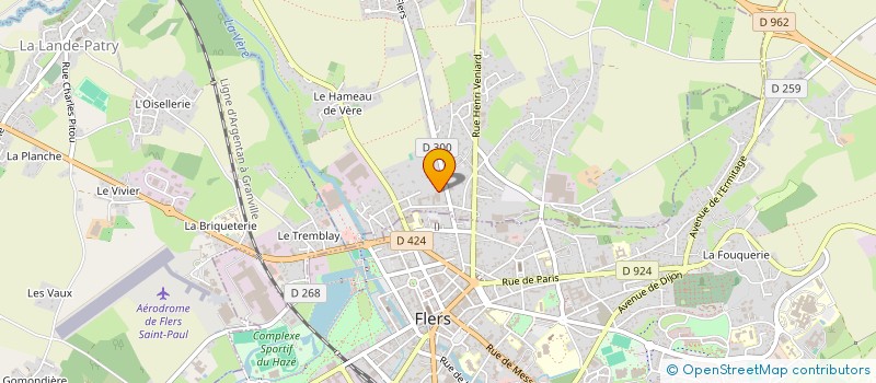localisation de l'entreprise SOCIETE LA SUISSE NORMANDE à SAINT-GEORGES-DES-GROSEILLERS