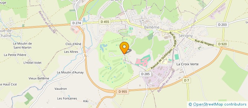 localisation de l'entreprise SOCIETE LA TOURETTE à BELLEME