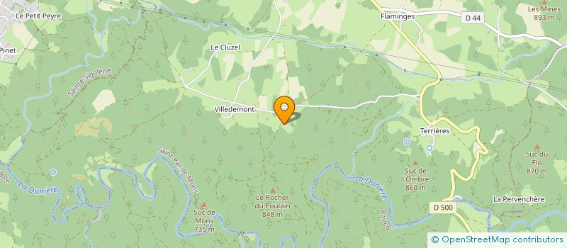 localisation de l'entreprise SOCIETE LA VIGILANTE  SAINT-PAL-DE-MONS