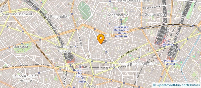 localisation de l'entreprise SOCIETE LAETITIA à PARIS