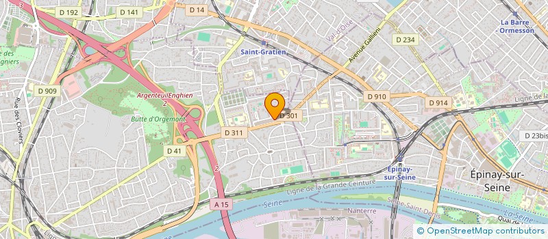 localisation de l'entreprise SOCIETE LAFILAL  ARGENTEUIL