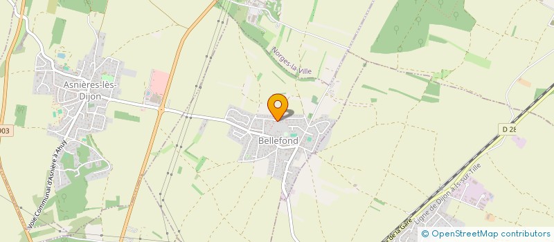 localisation de l'entreprise SOCIETE LAFOSCA-TAGHIT  BELLEFOND