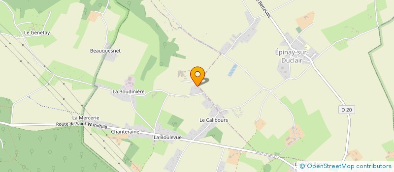 localisation de l'entreprise SOCIETE LAITIERE DE LA VALLEE DE LA SEINE  SAINTE-MARGUERITE-SUR-DUCLAIR