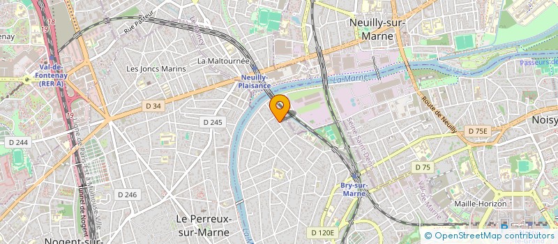 localisation de l'entreprise SOCIETE LAITIERE DE PICARDIE à BRY-SUR-MARNE
