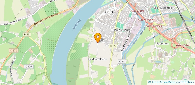 localisation de l'entreprise SOCIETE LAITIERE DU PETIT VOLPELIERE à ARLES
