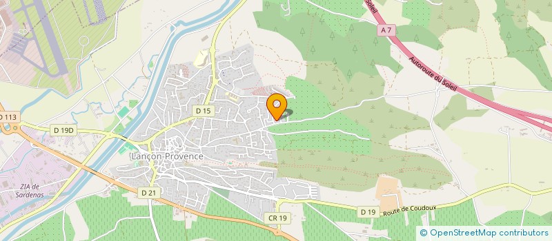localisation de l'entreprise SOCIETE LANCONNAISE DE TRAVAUX PUBLICS à LANCON-PROVENCE