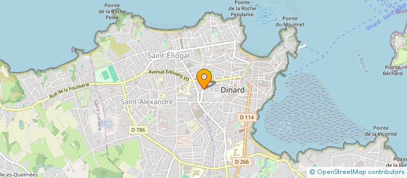 localisation de l'entreprise SOCIETE LANGLAIS ET LE COMTE  DINARD