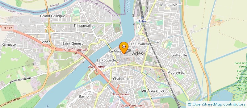 localisation de l'entreprise SOCIETE LANGUEDOCIA à ARLES