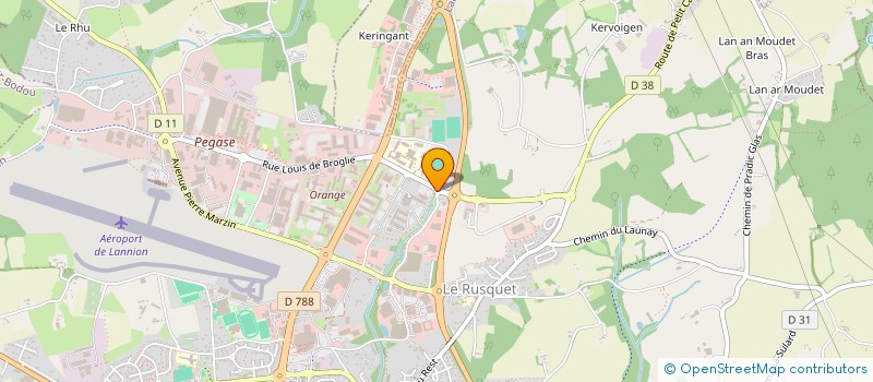 localisation de l'entreprise SOCIETE LANNION TREGOR EAU à LANNION