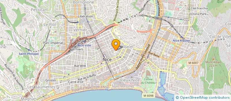 localisation de l'entreprise SOCIETE LAPORTE à NICE