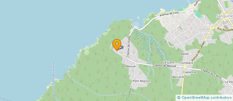 localisation de l'entreprise SOCIETE LASEPPE  SANGUINET