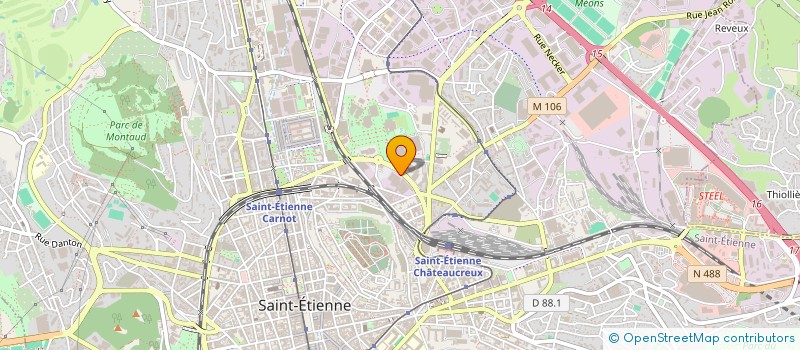 localisation de l'entreprise SOCIETE LAURENT PERE ET FILS à SAINT-ETIENNE