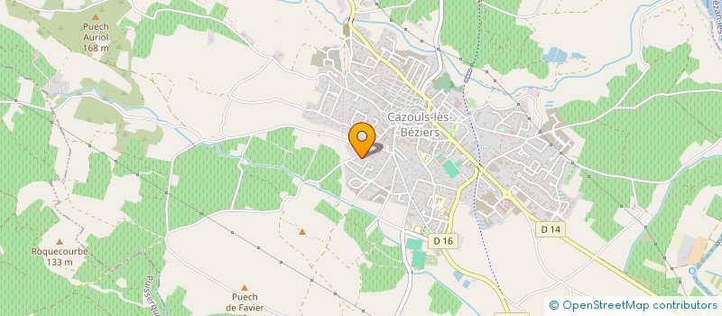 localisation de l'entreprise SOCIETE LAUTIER NICOLAS à CAZOULS-LES-BEZIERS