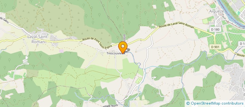 localisation de l'entreprise SOCIETE LDC  SAINT-JULIEN-DE-PEYROLAS