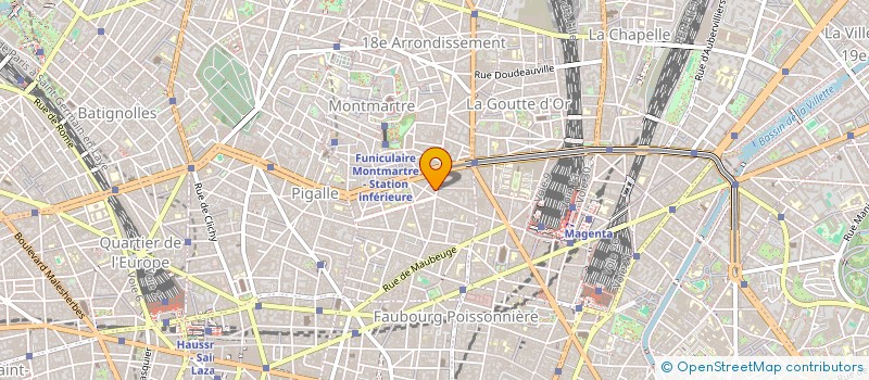 localisation de l'entreprise SOCIETE LE BABY BAR à PARIS