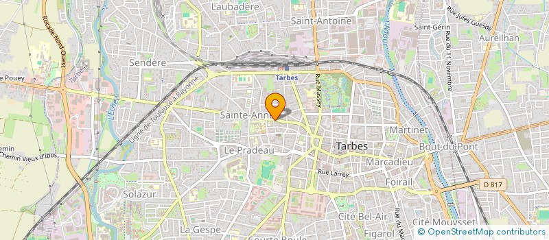 localisation de l'entreprise SOCIETE LE CHAI  TARBES